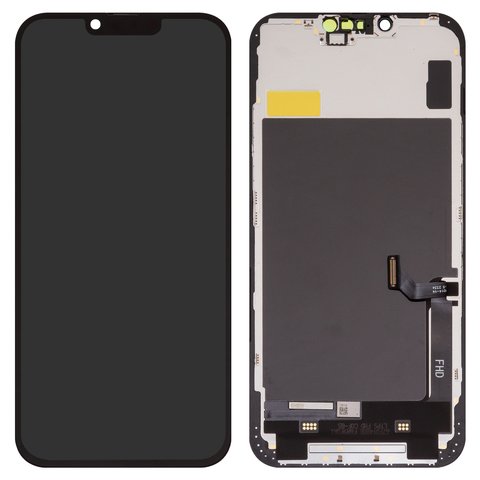 Дисплей для iPhone 14 Plus, черный, с рамкой, AAA, TFT , ZY, LTPS FHD