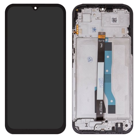 LCD compatible with Xiaomi Redmi 15C 4G, black, with frame, Original PRC , 169mm, EU version 