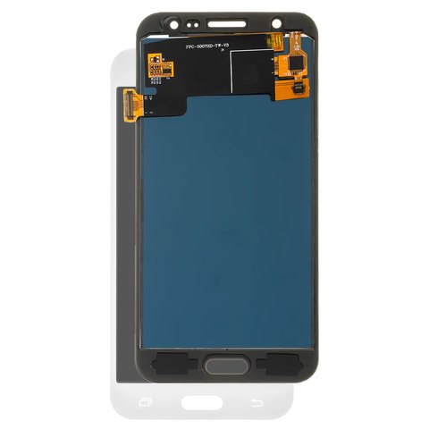 Pantalla LCD puede usarse con Samsung J500 Galaxy J5, blanco, sin ajuste de brillo, sin marco, Copy, TFT 