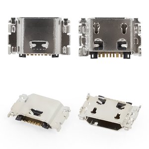 Conector de carga puede usarse con Samsung A022F Galaxy A02, A105 Galaxy A10, A605 Dual Galaxy A6+ 2018 , J500 Galaxy J5, M105 Galaxy M10, 7 pin, micro USB tipo B