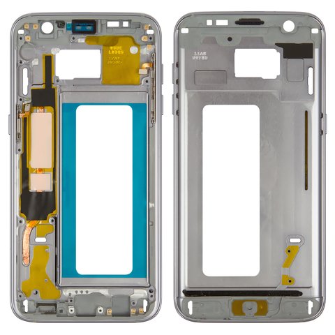 Parte media de carcasa puede usarse con Samsung G935F Galaxy S7 EDGE, negra