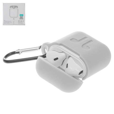 Auricular Hoco ES26, inalámbrica, blanco, con funda de carga