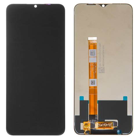 Pantalla LCD puede usarse con Oppo A15s, negro, sin marco, Original PRC 