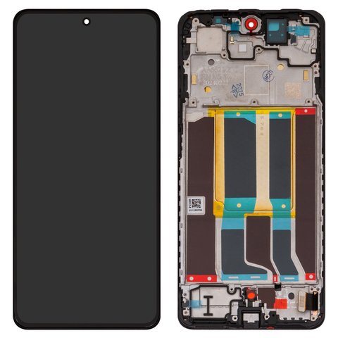 Pantalla LCD puede usarse con OnePlus Nord CE4, negro, con marco, Original PRC , CPH2613