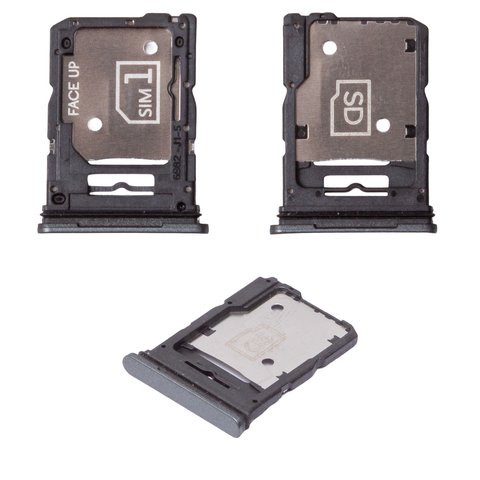 Sujetador de tarjeta SIM puede usarse con Motorola Moto G85, gris, urban grey