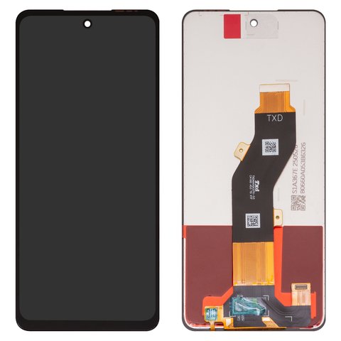 Pantalla LCD puede usarse con Infinix Smart 8 Plus X6526 , negro, sin marco, High Copy, TXDI660QCEPX