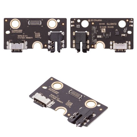 Cable flex puede usarse con Xiaomi Redmi Pad SE 11", del conector de carga, con componentes, Original PRC , placa del cargador, 23073RPBFG