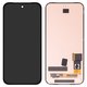 Pantalla LCD puede usarse con Google Pixel 9a, negro, sin marco, Original (PRC), GXQ96, GTF7P, G3Y12
