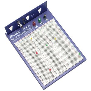 Panel para modelar esquemas eléctricos Pro'sKit BX 4135 2420 Aberturas 