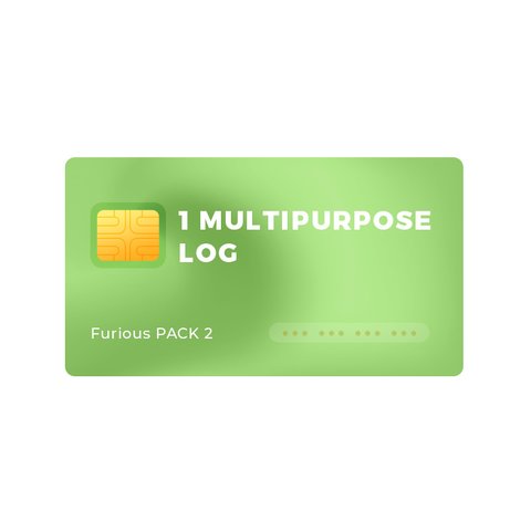 1 кредит Multipurpose Log для Furious PACK 2 і PACK 6