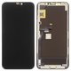 Дисплей для iPhone 11 Pro, чорний, із сенсорним екраном, з рамкою, (OLED), HC, GX OEM hard