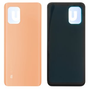 Задня панель корпуса для Xiaomi Mi 10 Lite, Mi 10 Youth 5G, помаранчева, Orange Peach, M2002J9G