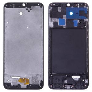 Рамка кріплення дисплея для Samsung A205F DS Galaxy A20, чорна