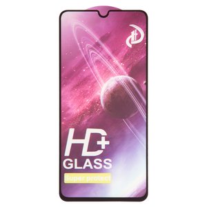 Защитное стекло All Spares для Samsung M336B Galaxy M33, совместимо с чехлом, Full Glue, черный, cлой клея нанесен по всей поверхности