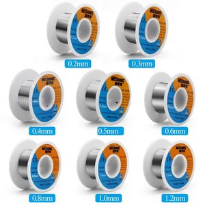 Припій Mechanic HX T100, Sn 63% , Pb 37%, флюс 1 3%, 0,2 мм, 55 г