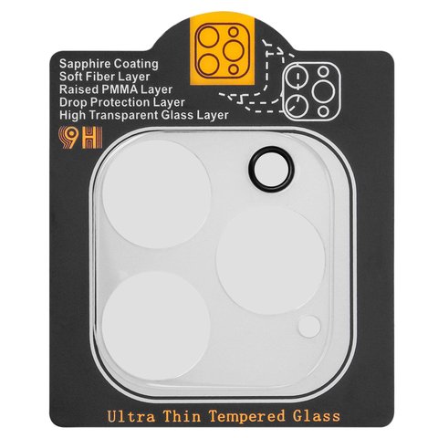Защитное стекло камеры для Apple iPhone 12 Pro Max, 0,2 мм 9H, heaven