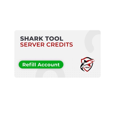 Серверні кредити Shark Tool поповнити акаунт 