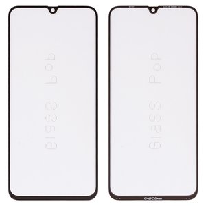 Стекло корпуса G+OCA PRO для Samsung A705F DS Galaxy A70, с OCA пленкой, черное