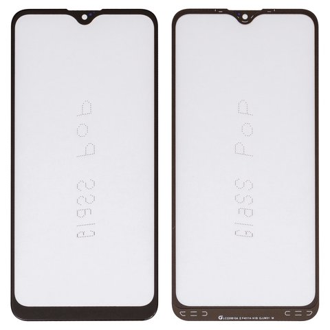 Скло корпуса G+OCA PRO для Xiaomi Redmi 8, Redmi 8A, з ОСА плівкою, чорне