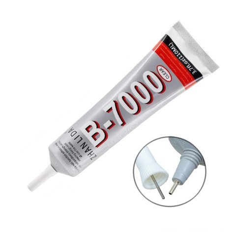 Клей герметик Zhanlida B7000, для приклеювання дисплея сенсорного екрана, 110 мл, прозорий