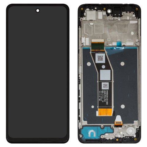 Дисплей для Motorola Moto G24, Moto G24 Power, черный, с рамкой, Original PRC , XT2423 1, XT2421 2, XT2421 3
