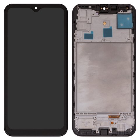 Дисплей для Samsung M156 Galaxy M15, чорний, з рамкою, High Copy, з широким обідком, OLED 