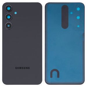 Задня панель корпуса для Samsung A556 Galaxy A55, синя, із склом камери, navy