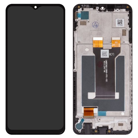 Дисплей для ZTE Nubia Gaming Neo 5G, Nubia Neo 8150N , чорний, з рамкою, High Copy