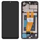 Дисплей для Samsung A055 Galaxy A05, чорний, з рамкою, High Copy