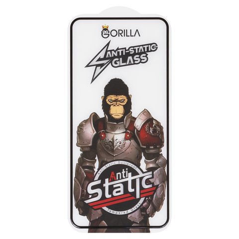 Защитное стекло для Google Pixel 5, совместимо с чехлом, Full Glue, Anti Static, черный, gorilla