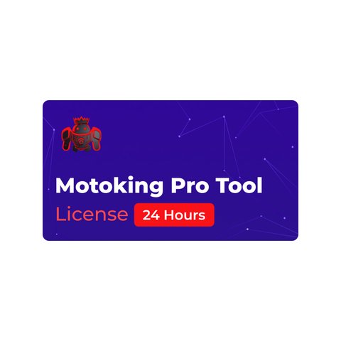 Ліцензія Motoking Pro Tool на 24 години