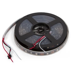 RGB LED Strip SMD5050, WS2812B (with controls, IP67, 5 V, 30 LEDs/m, 5 m) RGB LED Strip SMD5050, WS2812B (with controls, IP67, 5 V, 30 LEDs/m, 5 m)
